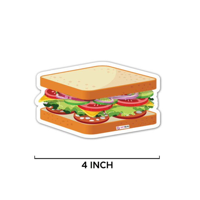 Coffee Sandwich Banana Fridge Magnets Combo - Image 4
