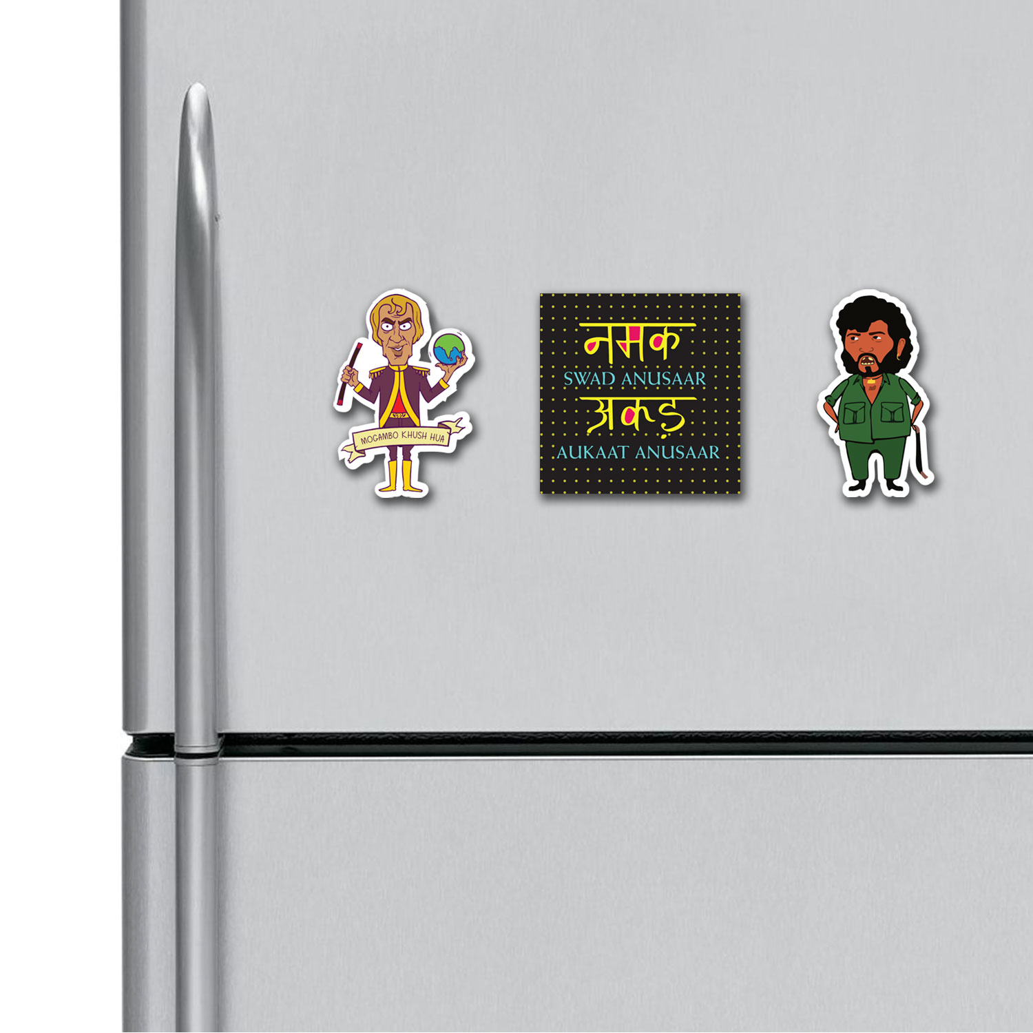 Funny Bollywood Inspired Fridge Magnets Combo