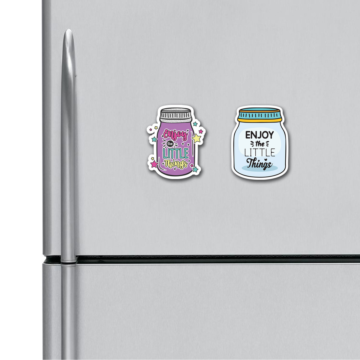 Enjoy The Little Things ( Pack of 2 ) Fridge Magnets Combo