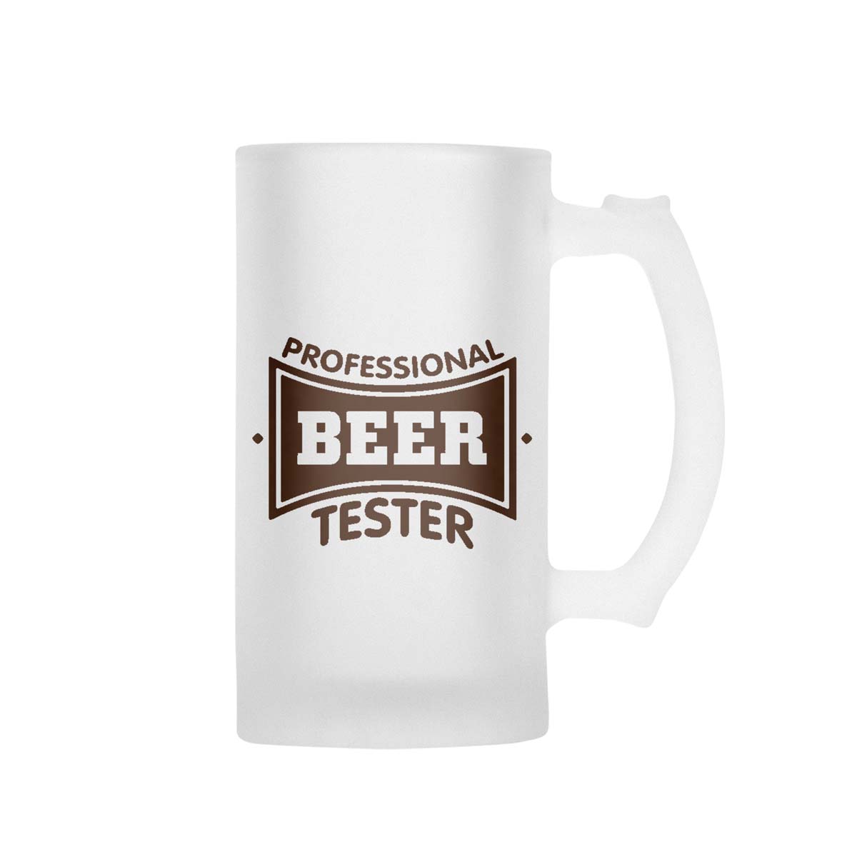 Professional Beer Tester Frosted Beer Mug - Image 2