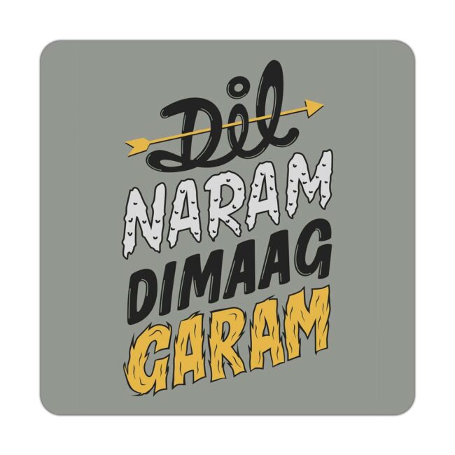 Attitude Quotes Printed Table Coasters Set - Image 5