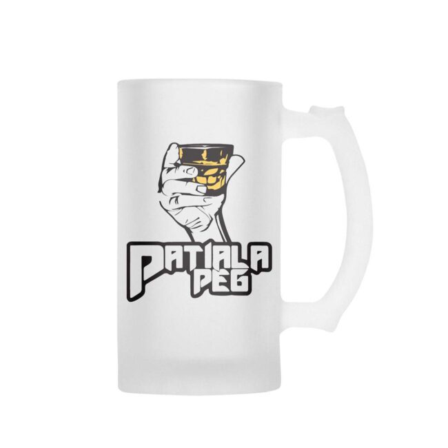Patiala Peg  Frosted Beer Mug - Image 2