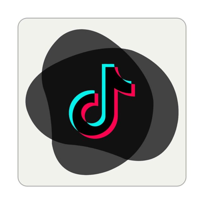 Social Media Square Coaster /  Table Coasters Set - Image 7