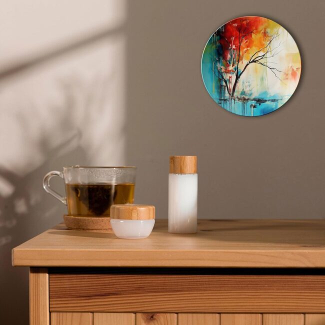 Elements of Nature | Home Decoration | Living Room Wall Decoration | Décor Items | Gift Items (Set of 5) - Image 6