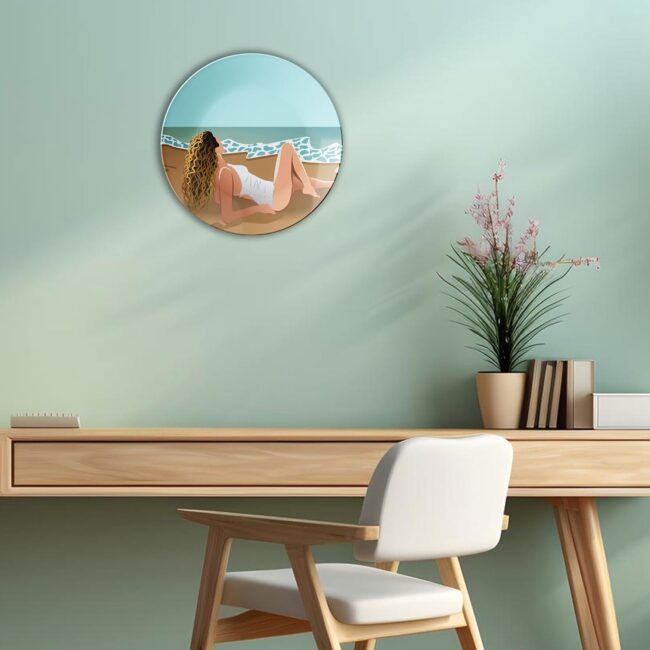 The Shape of Leisure | Home Decoration | Living Room Wall Decoration | Décor Items | Gift Items (Set of 5) - Image 7