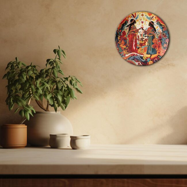 Wall of Wonders | Home Decoration | Living Room Wall Decoration | Décor Items | Gift Items (Set of 5) - Image 3