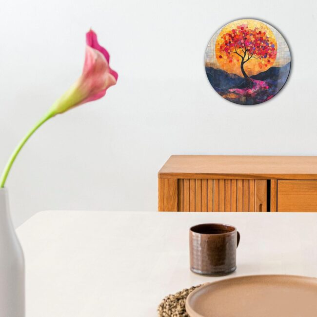 Nature's Palette | Home Decoration | Living Room Wall Decoration | Décor Items | Gift Items (Set of 5) - Image 5