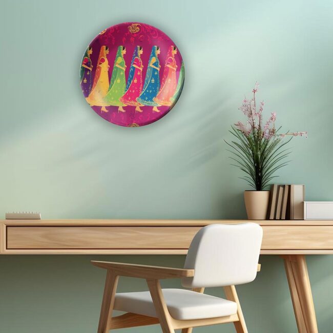 My Indian Journey | Home Decoration | Living Room Wall Decoration | Décor Items | Gift Items (Set of 5) - Image 4