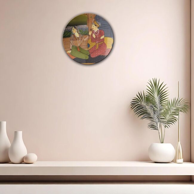 Tales of the Mughal Empire | Home Decoration | Living Room Wall Decoration | Décor Items | Gift Items (Set of 5) - Image 3