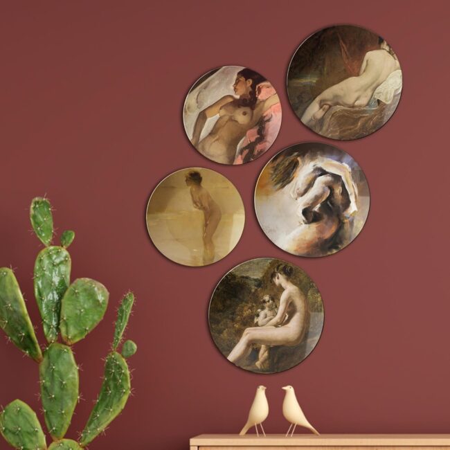 The Art of the Body | Home Decoration | Living Room Wall Decoration | Décor Items | Gift Items (Set of 5) - Image 6