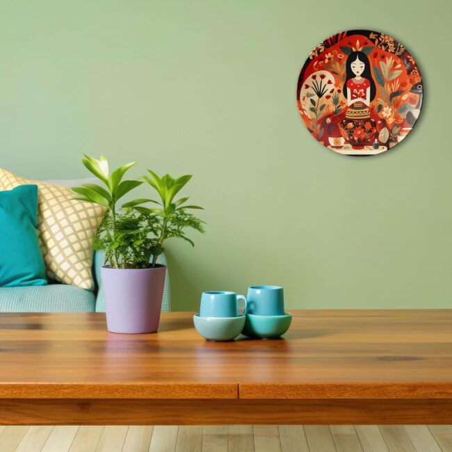 Wall of Wonders | Home Decoration | Living Room Wall Decoration | Décor Items | Gift Items (Set of 5) - Image 6