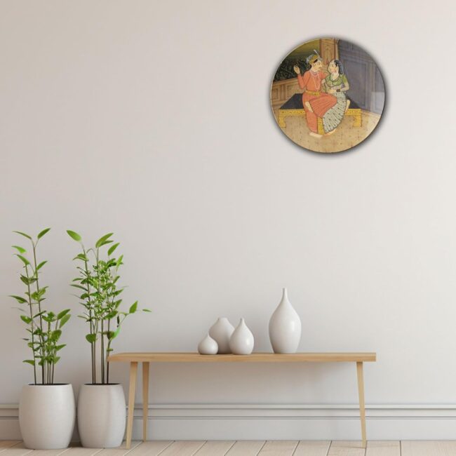 Tales of the Mughal Empire | Home Decoration | Living Room Wall Decoration | Décor Items | Gift Items (Set of 5) - Image 6