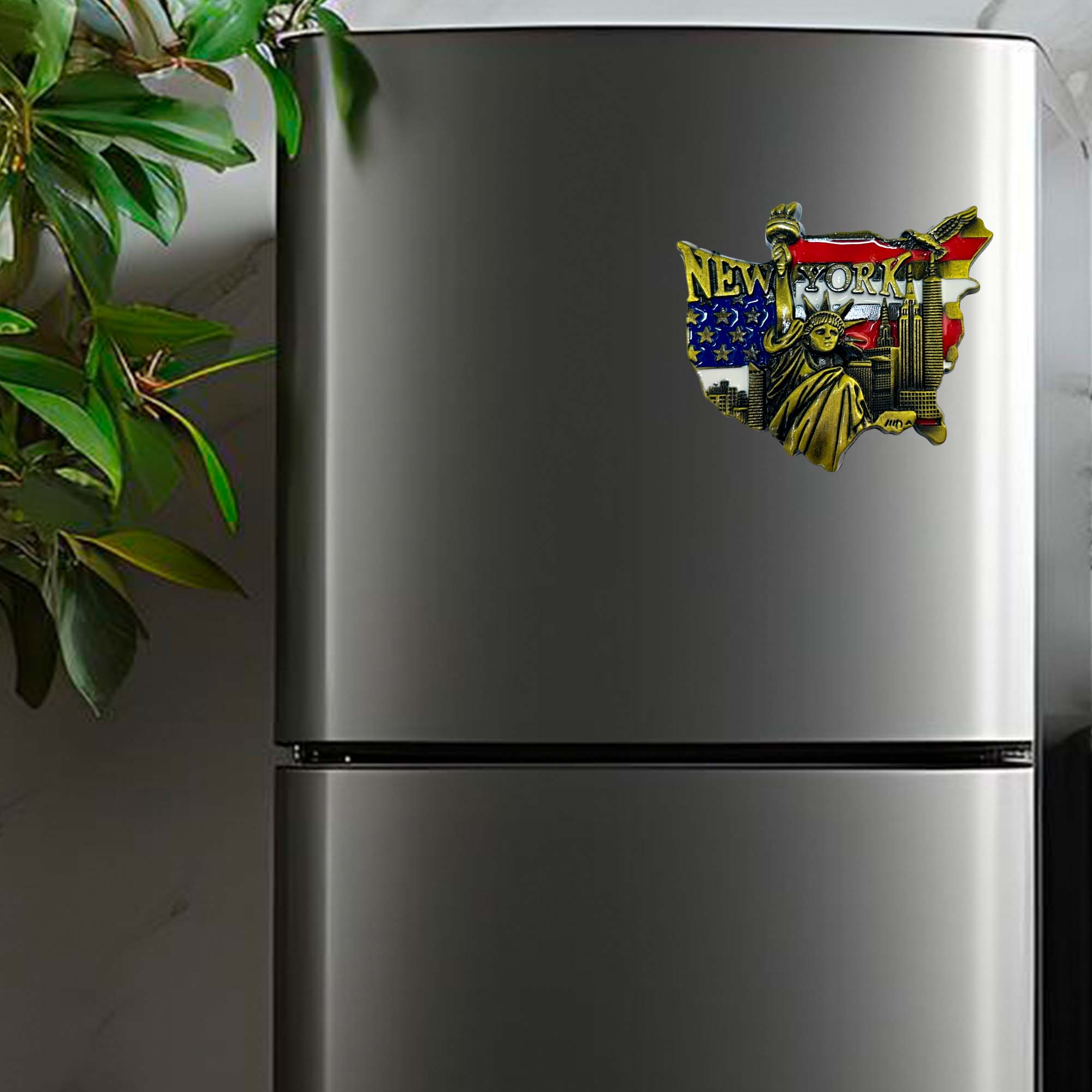 3D New York Fridge Magnet - Image 4